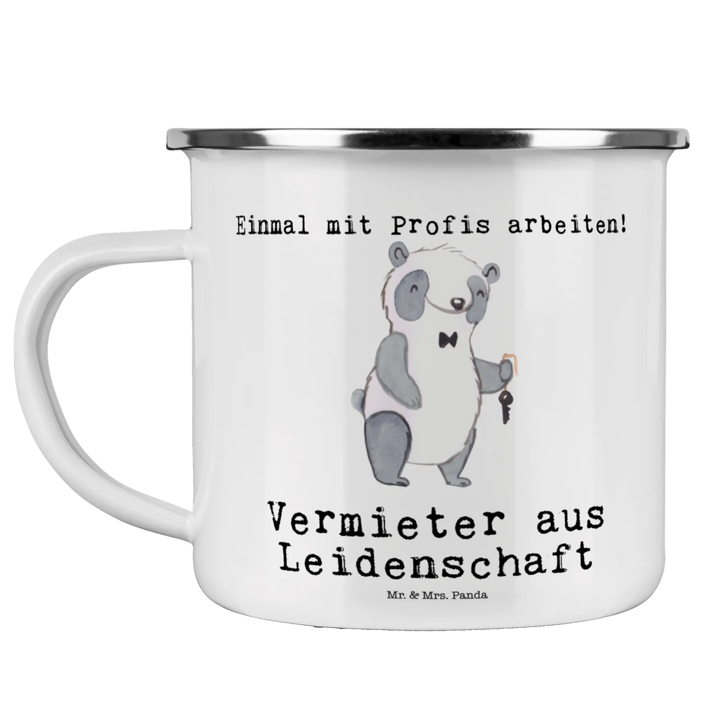 Camping Emaille Tasse Vermieter aus Leidenschaft Kaffeetasse, Metalltasse, blechbecher, Teebecher, reisetasse, Emaille Becher, wanderbecher, becher emaille, Emailletasse, Pott, Trinkbecher, Becher, Tasse, Kaffeebecher, emaillebecher, metallbecher, Campingbecher, Campingtasse, Teetasse, Tasse Emaille, Blechtasse, Reisebecher, Emaille Tasse, wandertasse, Geschenk, Schenken, Jubiläum, Danke, Dankeschön, Beruf, Ausbildung, Abschied, Rente, Kollege, Kollegin, Arbeitskollege, Mitarbeiter, Firma