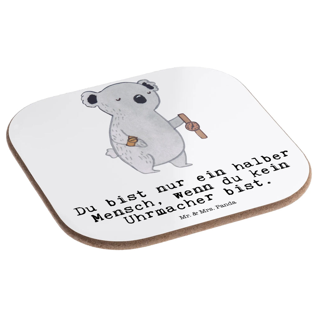 Square coaster watchmaker heart party, Coasters, glass coasters, gift, presents, breakfast, gifts, gift idea, best, farewell gift, passing exam, anniversary, retirement, promotion, job start, sayings, funny, profession