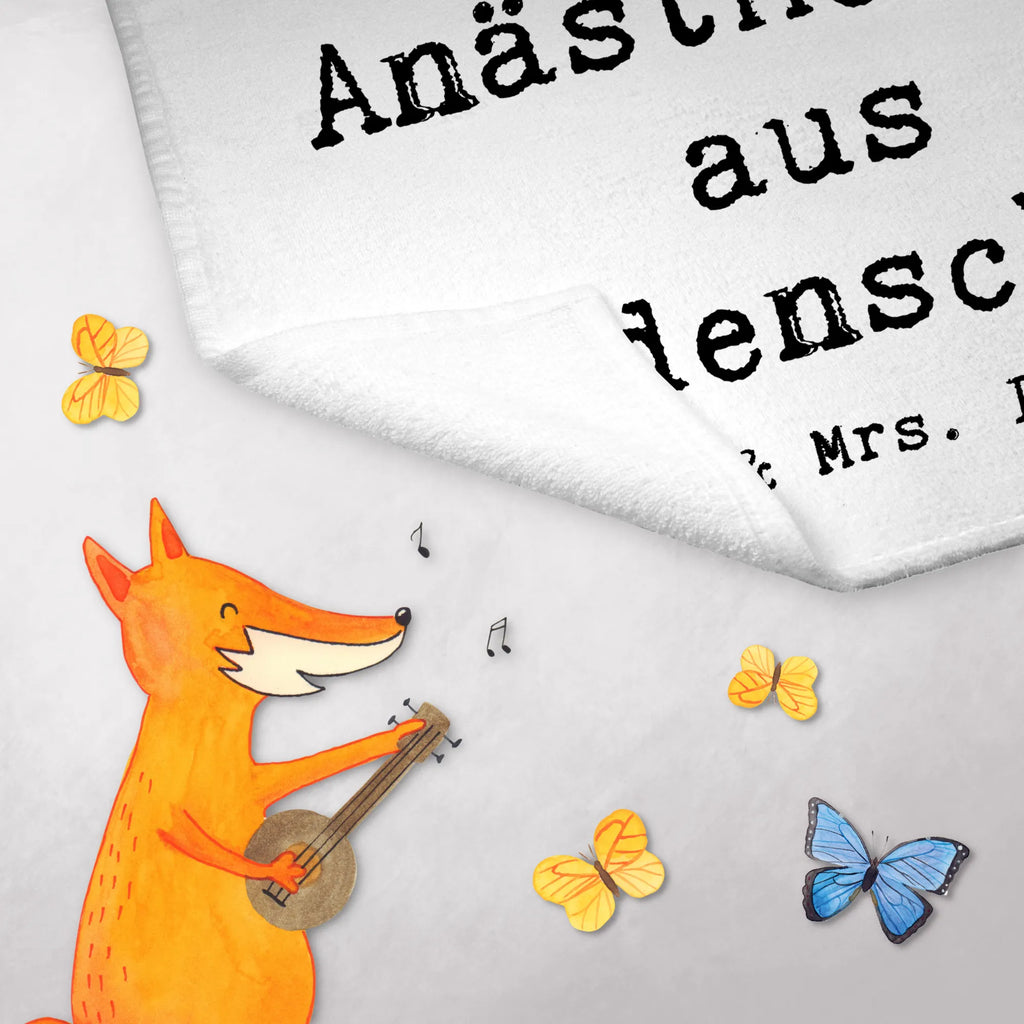 Guest towel anesthesiologist Passion 50 x 30, Guest towel, towel, hand towels, guest towels, gift, gift idea, best, farewell gift, passing exam, anniversary, retirement, promotion, job start, sayings, funny, profession