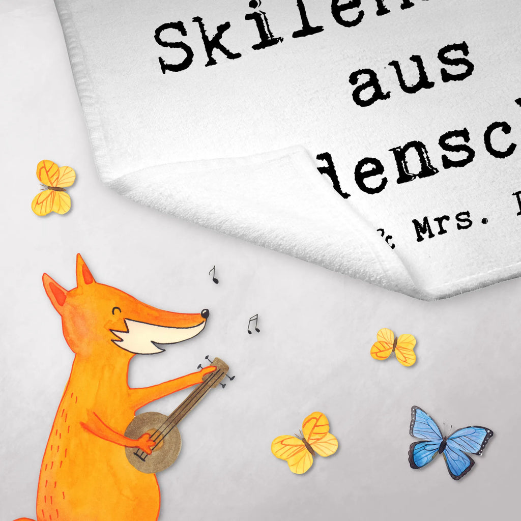 Guest towel female ski instructor Passion towel, guest towels, 50 x 30, Guest towel, hand towels, gift, gift idea, best, farewell gift, passing exam, anniversary, retirement, promotion, job start, sayings, funny, profession