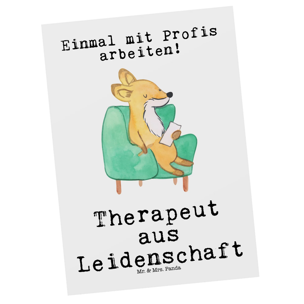 Pocztówka Terapeuta Pasja Zawód, Wykształcenie, Jubileusz, Pożegnanie, Emerytura, Kolega, Koleżanka, Prezent, Dawać, Pracownik, Współpracownik, Firma, Dziękuję, Dziękuję bardzo