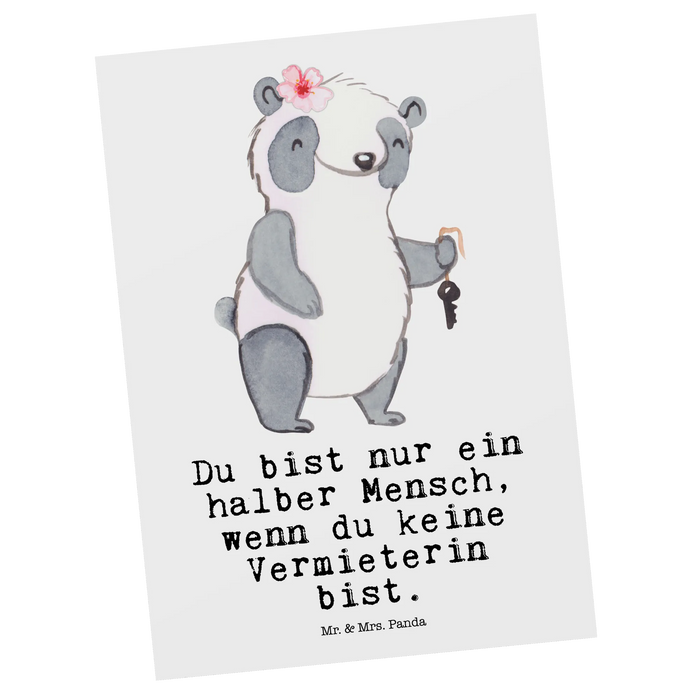 Postcard Landlady Heart