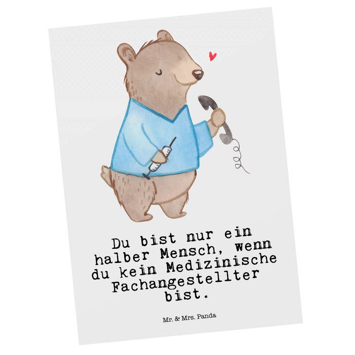 Postcard Medical Assistant heart