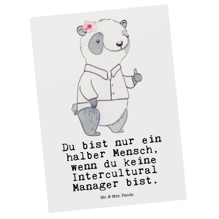 Postcard Intercultural Manager heart
