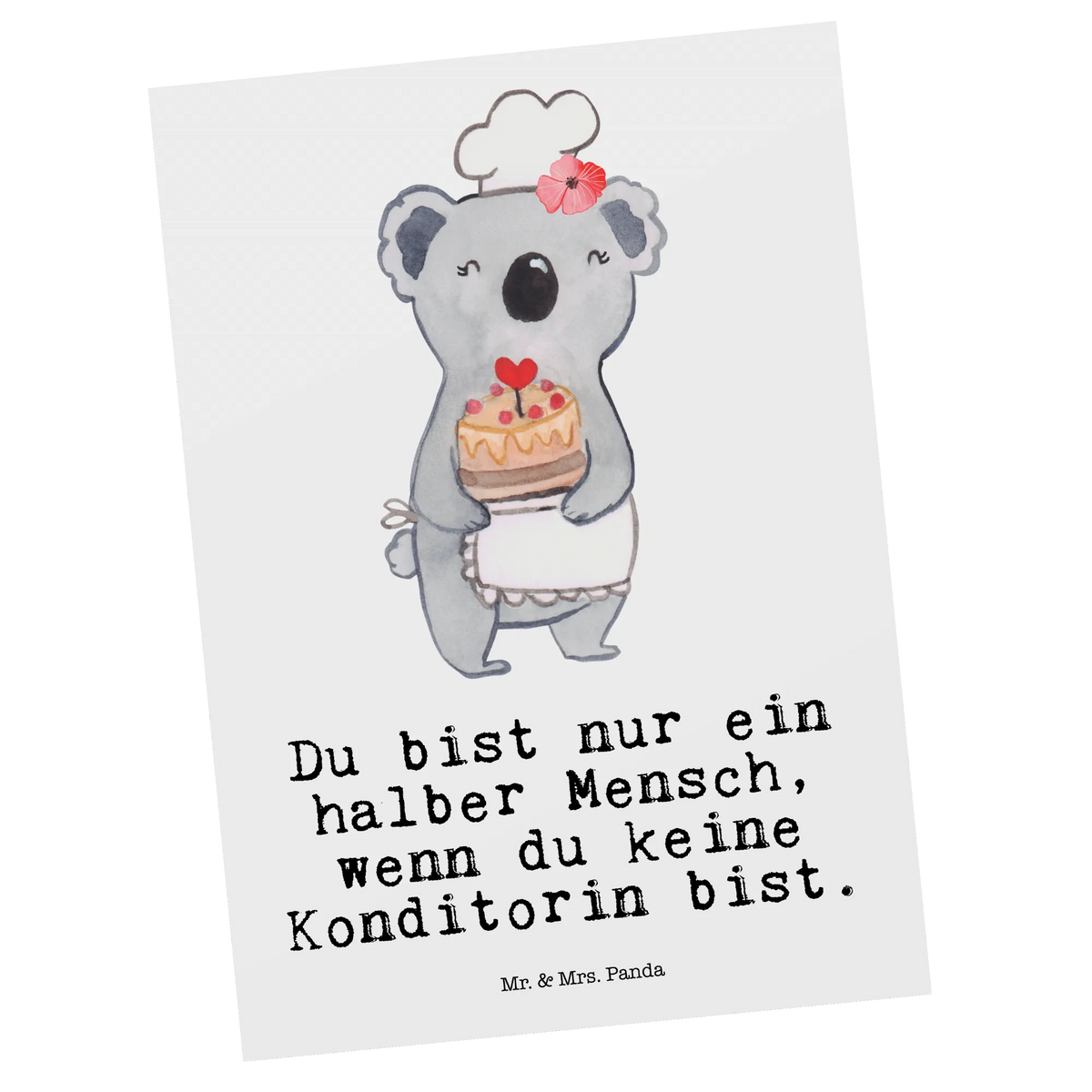 Postkarte Konditorin Herz Postkarte, kunstkarte, Motivkarte, spruchkarte, Designkarte, Ansichtskarten, bildkarte, Kunstkarten, Fotokarte, einzelkarte, Postkarten, Grußkarte, Ansichtskarte, Schenken, Geschenk, Danke, Dankeschön, Jubiläum, Beruf, Ausbildung, Abschied, Rente, Kollege, Kollegin, Arbeitskollege, Mitarbeiter, Firma, Patissierin, Bäckerin, Kuchenbäckerin, Konditorin, Confiseurin