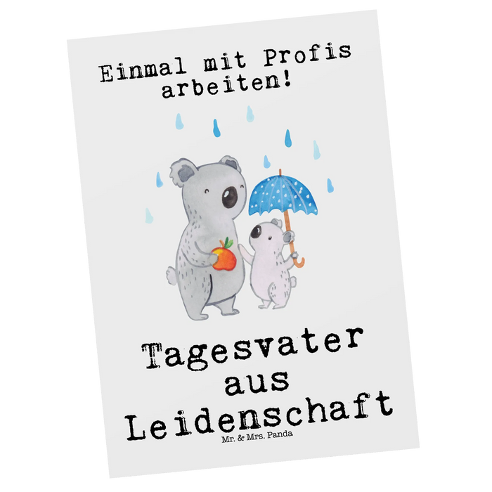 Postcard childminder Passion