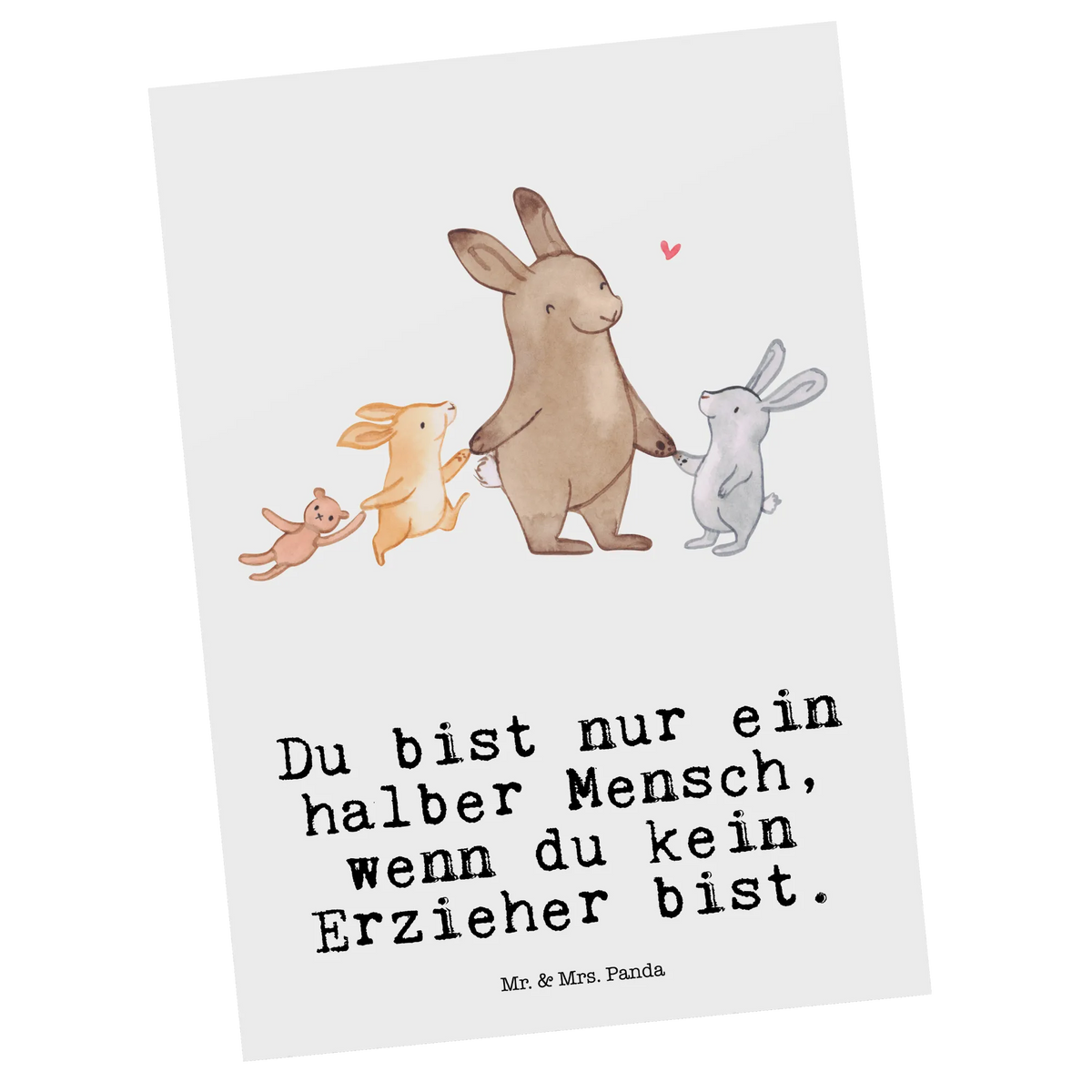 Postcard educator Heart Motivkarte, Grußkarte, Kunstkarten, einzelkarte, Designkarte, kunstkarte, Fotokarte, Postkarte, spruchkarte, Ansichtskarten, bildkarte, Ansichtskarte, Postkarten, Schenken, Geschenk, Danke, Dankeschön, Jubiläum, Beruf, Ausbildung, Abschied, Rente, Kollege, Kollegin, Arbeitskollege, Mitarbeiter, Firma, Pädagoge, Kindergärtner, Erzieher