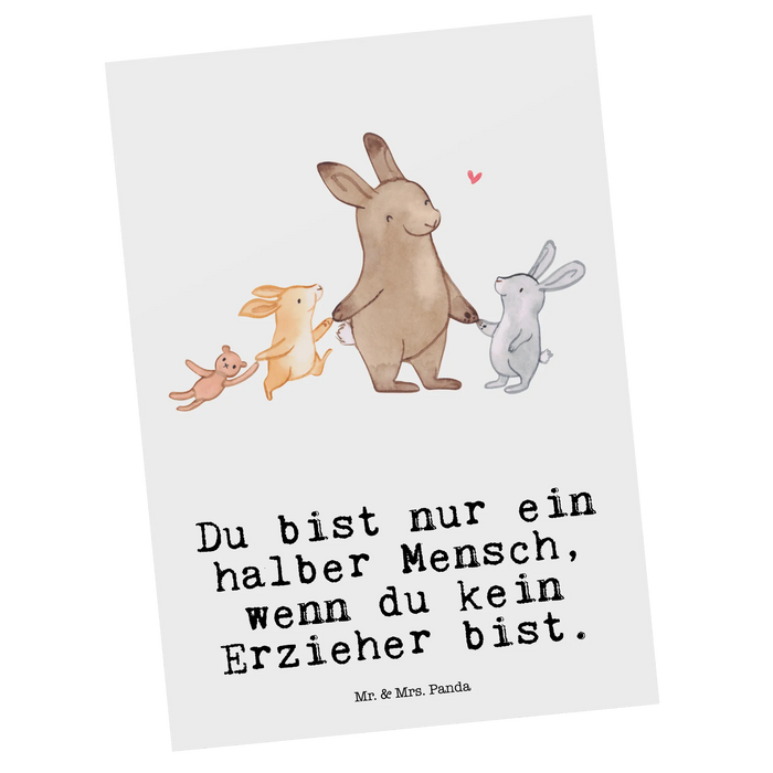 Postcard educator Heart