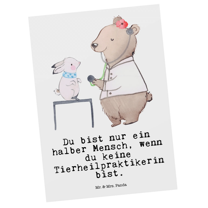 Postcard Animal Naturopath Heart