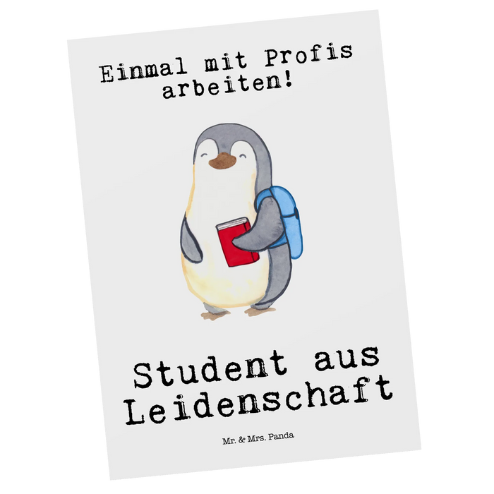 Pocztówka Student Pasja