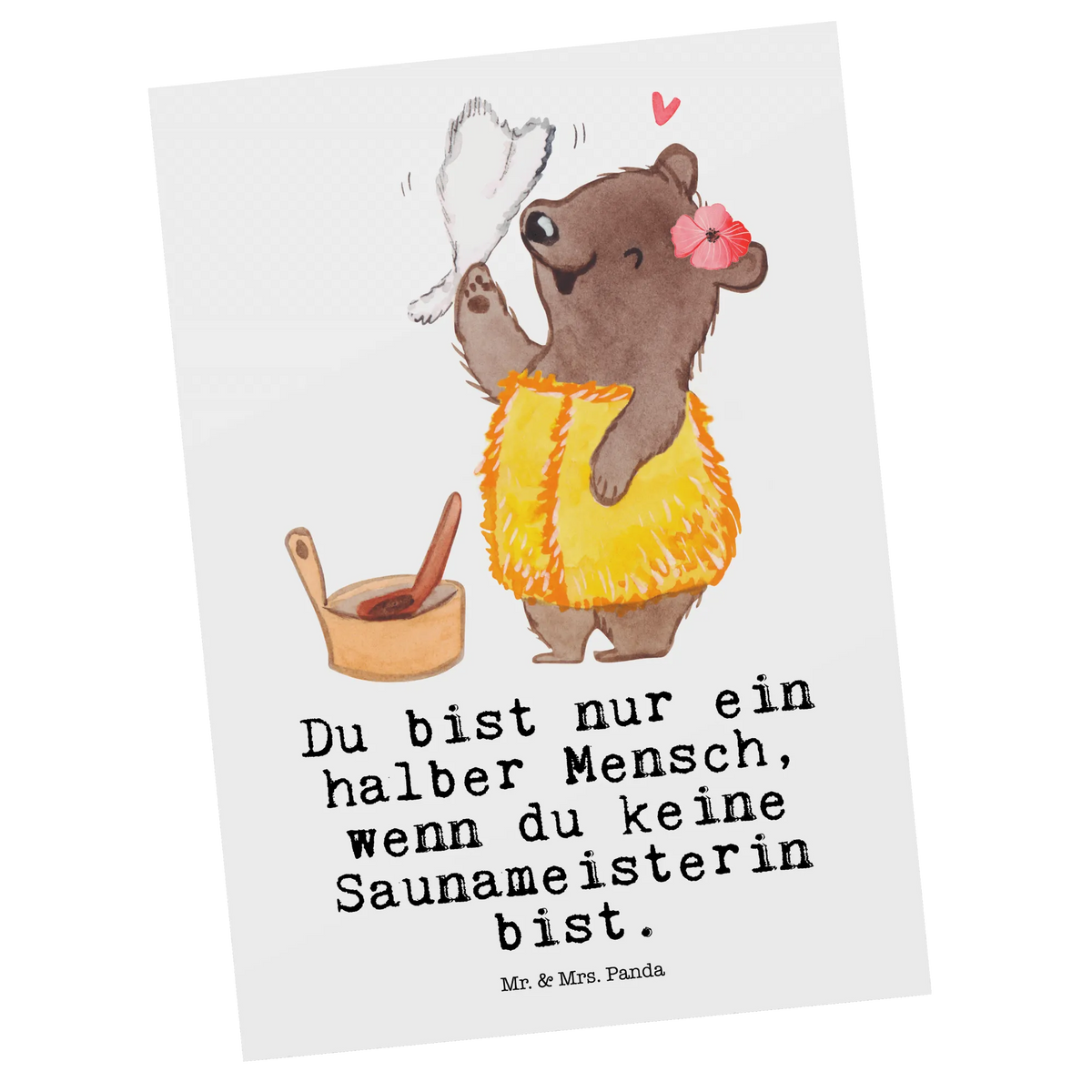 Postkarte Saunameisterin Herz Kunstkarten, Fotokarte, einzelkarte, Ansichtskarten, Designkarte, Grußkarte, kunstkarte, bildkarte, spruchkarte, Motivkarte, Ansichtskarte, Postkarte, Postkarten, Abschied, Jubiläum, Rente, Kollege, Geschenk, Kollegin, Arbeitskollege, Mitarbeiter, Firma, Danke, Dankeschön, Schenken, Beruf, Ausbildung