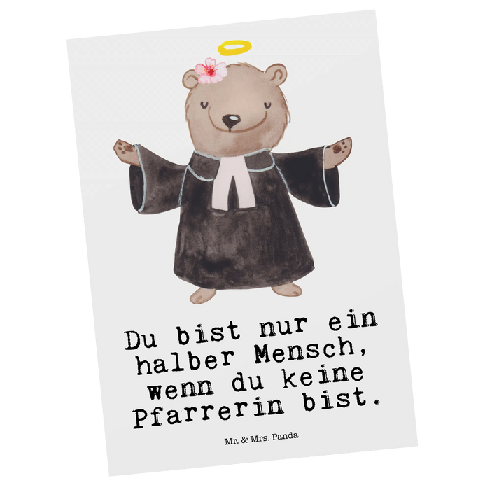 Pocztówka proboszczyni serce