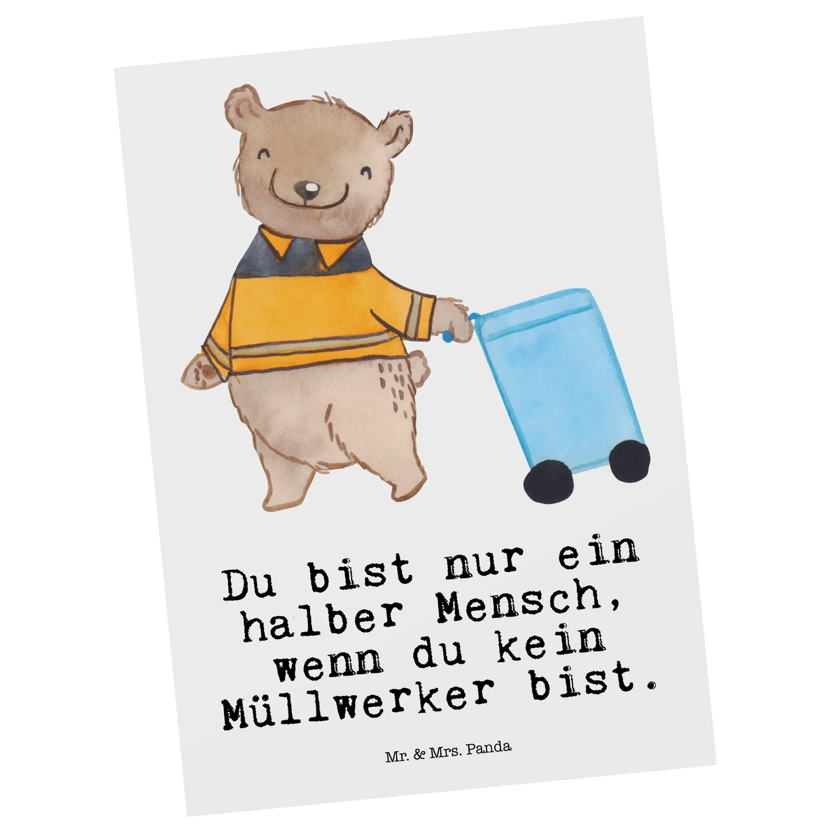 Postkarte Müllwerker Herz Ansichtskarte, Ansichtskarten, bildkarte, Fotokarte, spruchkarte, Kunstkarten, Postkarten, Motivkarte, Designkarte, Postkarte, kunstkarte, einzelkarte, Grußkarte, Abschied, Jubiläum, Rente, Kollege, Geschenk, Kollegin, Arbeitskollege, Mitarbeiter, Firma, Danke, Dankeschön, Schenken, Beruf, Ausbildung, Müllmann, Müllentsorger, Kehrichtmann, Müllfahrer, Fachkraft Kreislauf- und Abfallwirtschaft, Müllwerker