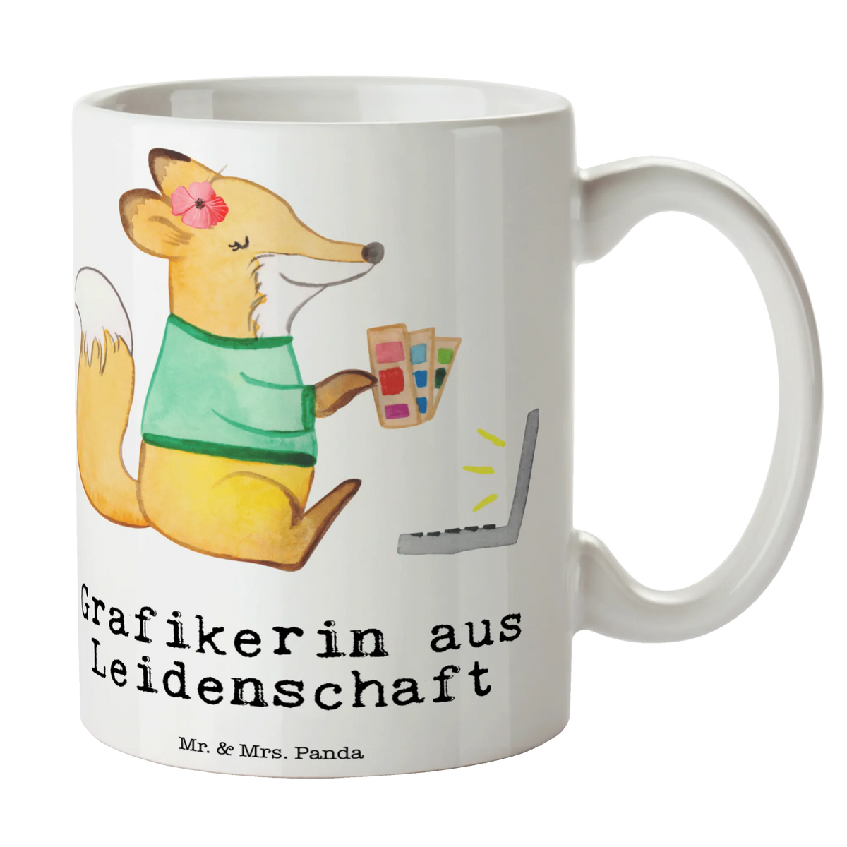 Kubek graficzka Pasja Zawód, Wykształcenie, Jubileusz, Pożegnanie, Emerytura, Kolega, Koleżanka, Prezent, Dawać, Pracownik, Współpracownik, Firma, Dziękuję, Dziękuję bardzo