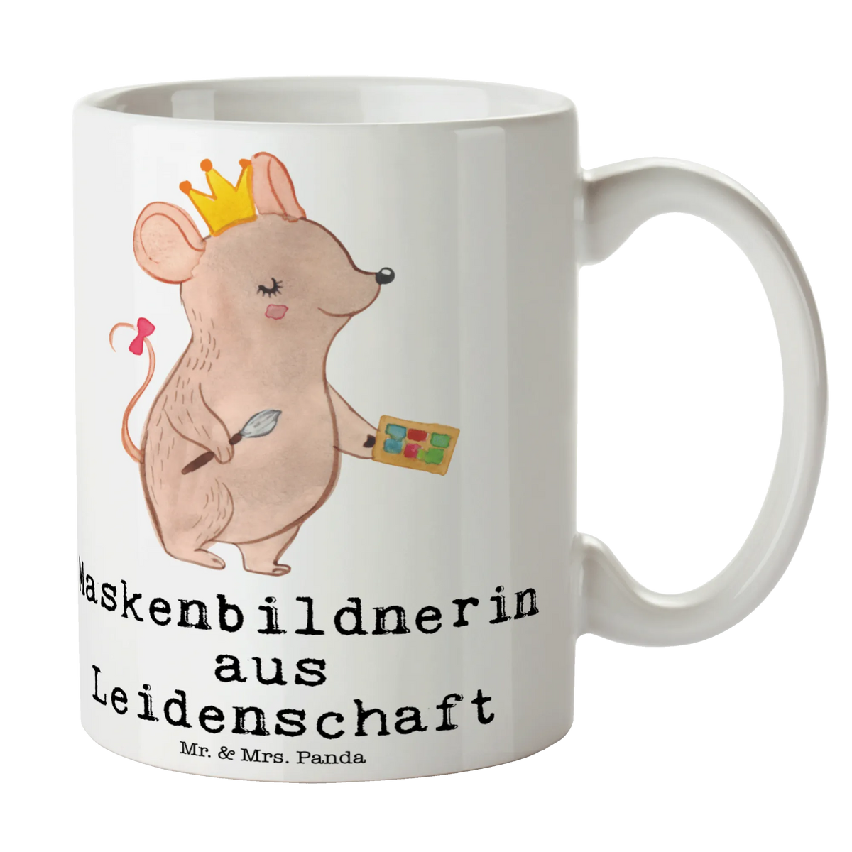 Kubek makijażystka Pasja Zawód, Wykształcenie, Jubileusz, Pożegnanie, Emerytura, Kolega, Koleżanka, Prezent, Dawać, Pracownik, Współpracownik, Firma, Dziękuję, Dziękuję bardzo