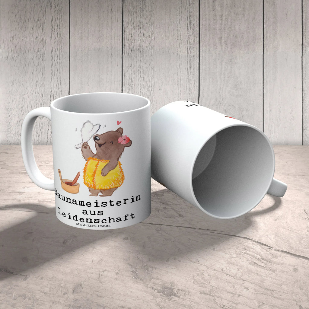 Tasse Saunameisterin aus Leidenschaft Sprüchetasse, kaffeetasse bedruckt, Tasse mit Spruch, Kaffeepott, Trinkbecher, Designtasse, Tasse, hochwertige tasse, Dekotasse, Frühstücksbecher, tasse für kaffee, haferl, Kaffeetasse, Kaffeebecher, kaffeebecher keramik, kaffeebecher bedruckt, Bürobecher, schöne tasse, Teepott, heißgetränkebecher, Henkeltasse, Kakaotasse, Becher, Henkelbecher, Coffee Mug, Keramikbecher, tasse für büro, statement tasse, milchkaffeetasse, Motivtasse, Bedruckte Tasse, Geschenktasse, Mug, Teebecher, Tasse mit Motiv, design tasse, Bürotasse, Trinktasse, kaffeetasse keramik, Keramiktasse, Pott, Frühstückstasse, Teetasse, Geschenk, Schenken, Jubiläum, Danke, Dankeschön, Beruf, Ausbildung, Abschied, Rente, Kollege, Kollegin, Arbeitskollege, Mitarbeiter, Firma
