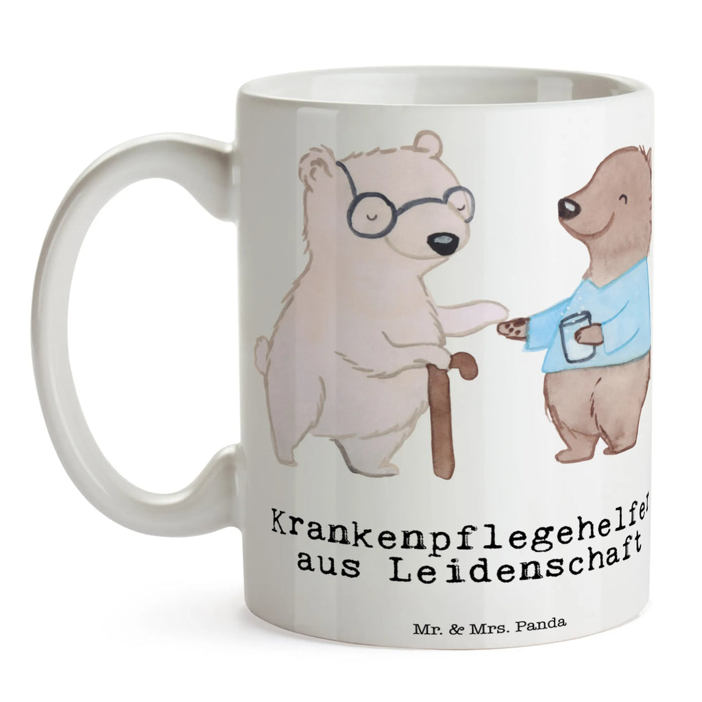 Mug nursing assistant Passion Kaffeetasse, Keramiktasse, Teetasse, Tasse, Bürotasse, Tasse mit Zitaten, Tasse mit Motiven, Porzellantasse, Geschenktasse, Beruf, Ausbildung, Jubiläum, Abschied, Rente, Kollege, Kollegin, Geschenk, Schenken, Arbeitskollege, Mitarbeiter, Firma, Danke, Dankeschön, Krankenpflegehelfer, Pflegehelfer, Pflegekraft