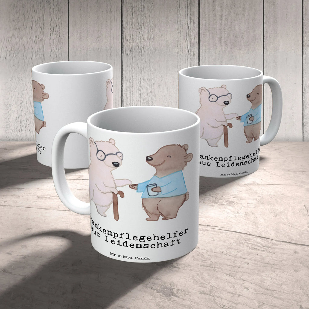 Mug nursing assistant Passion Kaffeetasse, Keramiktasse, Teetasse, Tasse, Bürotasse, Tasse mit Zitaten, Tasse mit Motiven, Porzellantasse, Geschenktasse, Beruf, Ausbildung, Jubiläum, Abschied, Rente, Kollege, Kollegin, Geschenk, Schenken, Arbeitskollege, Mitarbeiter, Firma, Danke, Dankeschön, Krankenpflegehelfer, Pflegehelfer, Pflegekraft