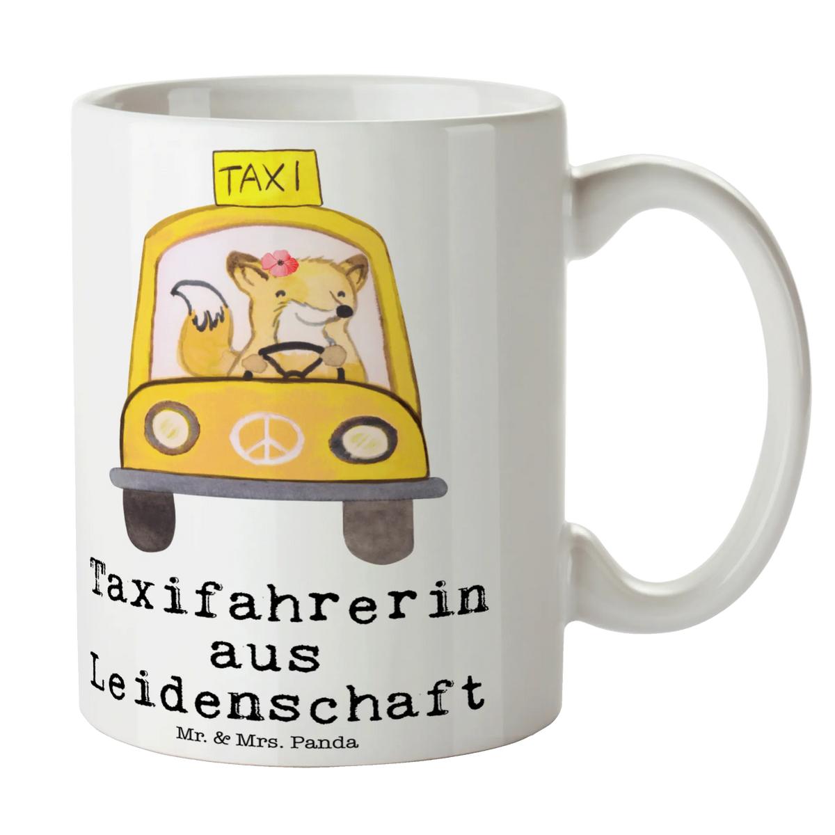 Kubek Taksówkarka pasja Zawód, Wykształcenie, Jubileusz, Pożegnanie, Emerytura, Kolega, Koleżanka, Prezent, Dawać, Pracownik, Współpracownik, Firma, Dziękuję, Dziękuję bardzo