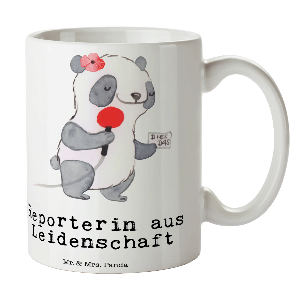Kubek reporterka pasja Zawód, Wykształcenie, Jubileusz, Pożegnanie, Emerytura, Kolega, Koleżanka, Prezent, Dawać, Pracownik, Współpracownik, Firma, Dziękuję, Dziękuję bardzo