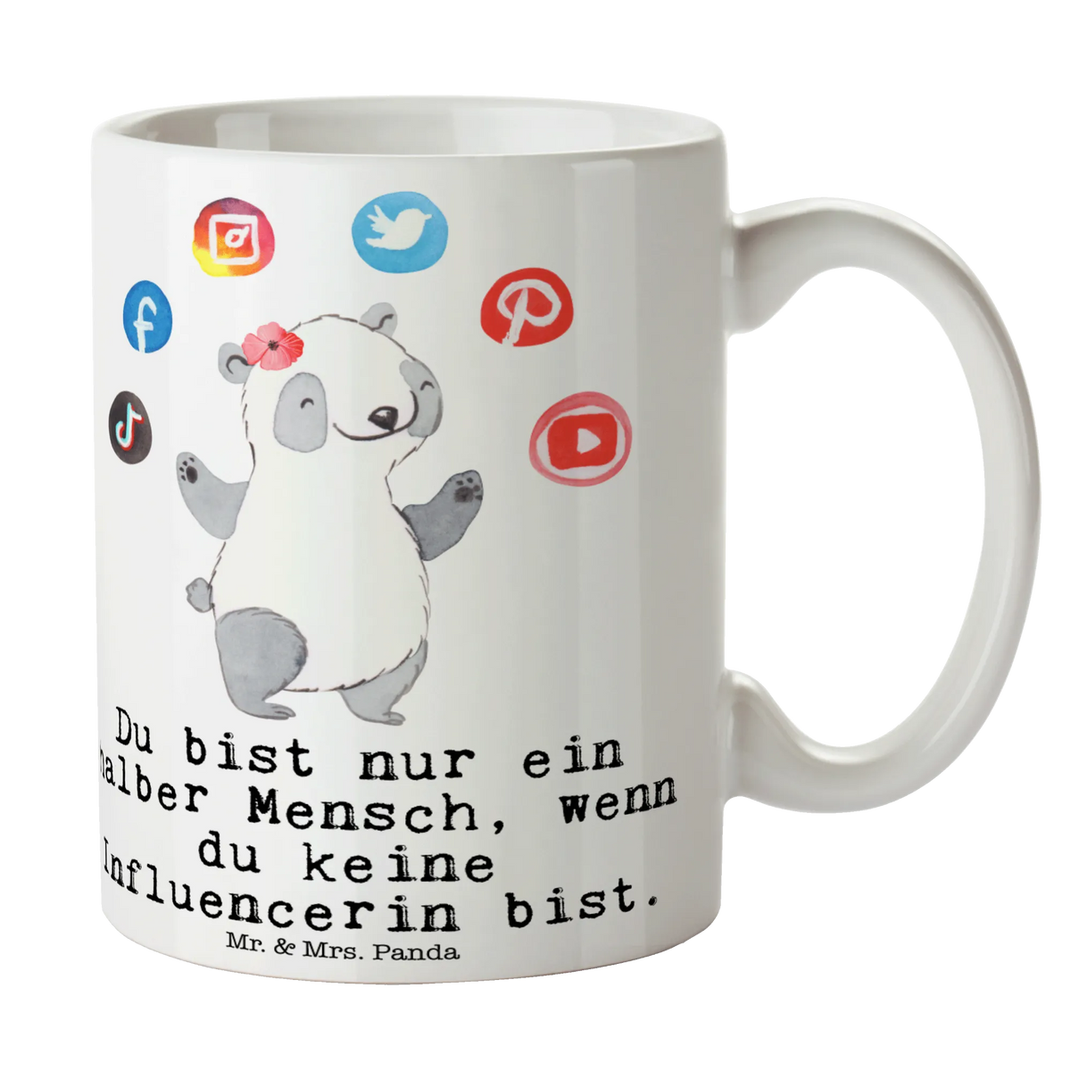 Mug Influencer heart best, profession, job start, farewell gift, promotion, retirement, passing exam, anniversary, gift, gift idea, sayings