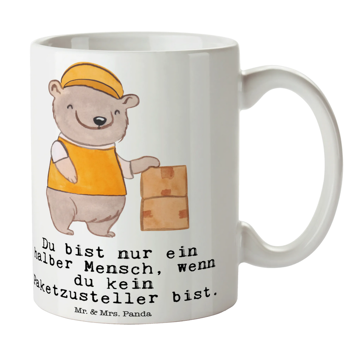 Mug Package Delivery Person heart gift, sayings, gift idea, best, farewell gift, passing exam, anniversary, retirement, promotion, job start, profession