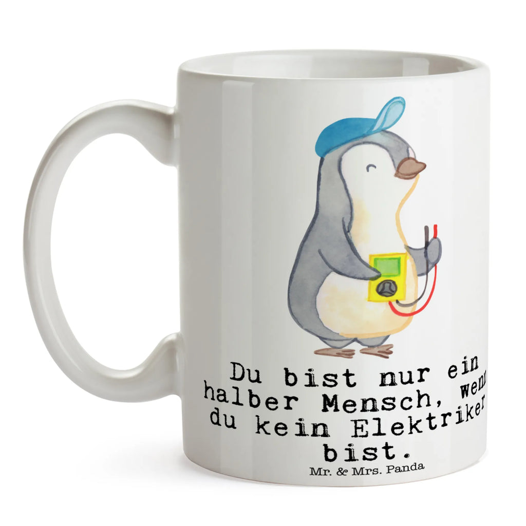 Tasse Elektriker mit Herz Frühstücksbecher, heißgetränkebecher, Tasse, statement tasse, Sprüchetasse, Mug, Tasse mit Motiv, Bürotasse, Kakaotasse, Keramiktasse, Bedruckte Tasse, haferl, Pott, kaffeetasse bedruckt, Kaffeebecher, Tasse mit Spruch, Teepott, schöne tasse, Trinktasse, milchkaffeetasse, Teetasse, Kaffeepott, Coffee Mug, tasse für büro, Henkelbecher, tasse für kaffee, Frühstückstasse, hochwertige tasse, kaffeebecher keramik, Teebecher, Motivtasse, kaffeebecher bedruckt, Designtasse, Bürobecher, kaffeetasse keramik, Henkeltasse, design tasse, Becher, Kaffeetasse, Geschenktasse, Dekotasse, Keramikbecher, Trinkbecher, Abschied, Jubiläum, Rente, Kollege, Geschenk, Kollegin, Arbeitskollege, Mitarbeiter, Firma, Danke, Dankeschön, Schenken, Beruf, Ausbildung, Elektriker, Gesellenprüfung, Elektronmonteur, Elektromeister, Elektrotechniker, Elektroinstallateur