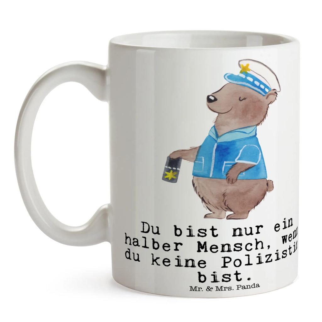 Kubek policjantka serce Tasse mit Motiven, Tasse, Teetasse, Keramiktasse, Kaffeetasse, Tasse mit Zitaten, Geschenktasse, Porzellantasse, Bürotasse, Beruf, Ausbildung, Jubiläum, Abschied, Rente, Kollege, Kollegin, Geschenk, Schenken, Arbeitskollege, Mitarbeiter, Firma, Danke, Dankeschön, Polizeibeamtin, Polizistin, Polizei, Studium, Wachfrau, Cop
