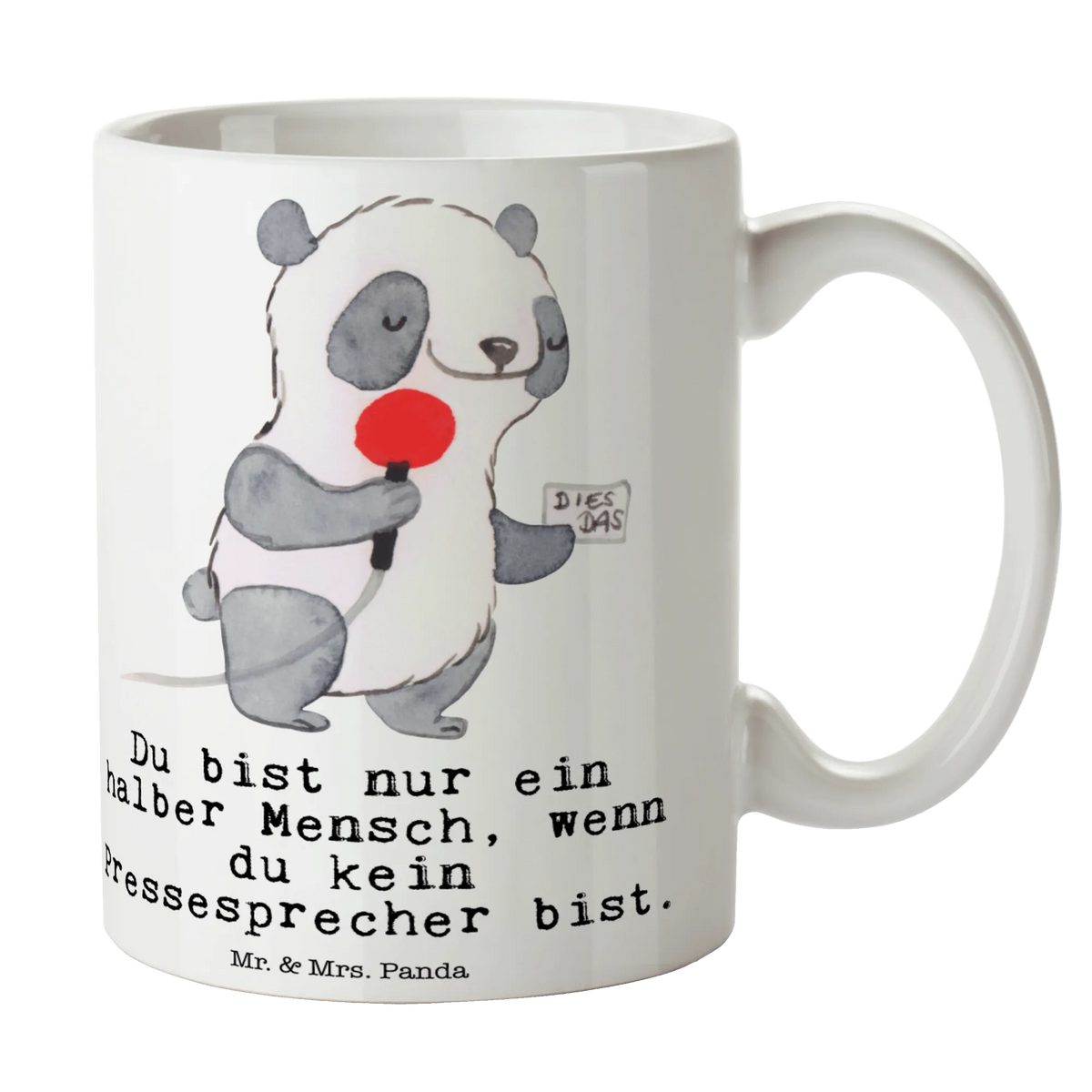 Mug Press spokesperson Heart gift, sayings, gift idea, best, farewell gift, passing exam, anniversary, retirement, promotion, job start, profession