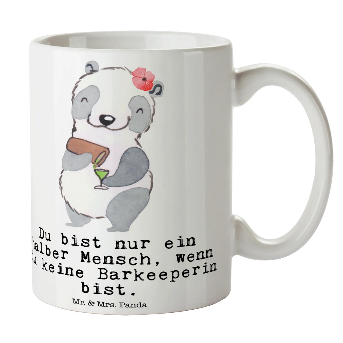 Kubek Barkeeperka serce Zawód, Wykształcenie, Jubileusz, Pożegnanie, Emerytura, Kolega, Koleżanka, Prezent, Dawać, Pracownik, Współpracownik, Firma, Dziękuję, Dziękuję bardzo