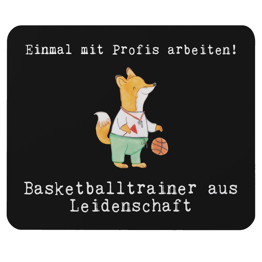 Mouse mat Basketball coach Passion Mouse, Study, Mouse Pad, Pad, Print, Gift, Work, Motif, PC, fun, saying, mousepad, Office, Student, gift, gift idea, best, farewell gift, passing exam, anniversary, retirement, promotion, job start, sayings, funny, profession