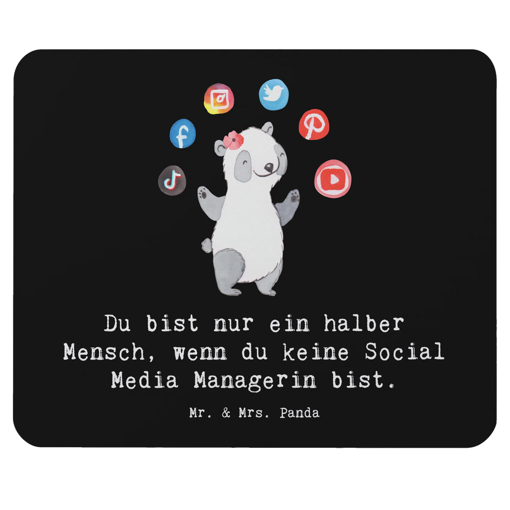 Mouse mat Social Media Manager heart Pad, saying, fun, mousepad, Office, PC, Print, Mouse Pad, Work, Motif, Student, Gift, Study, Mouse, gift, gift idea, best, farewell gift, passing exam, anniversary, retirement, promotion, job start, sayings, funny, profession