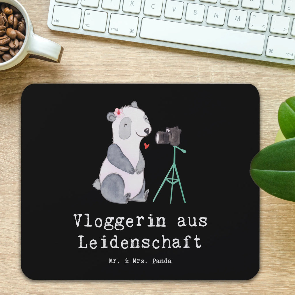 Mouse mat vlogger Passion Mouse, mousepad, Office, Study, Work, Mouse Pad, Print, Pad, fun, Student, PC, Gift, saying, Motif, gift, gift idea, best, farewell gift, passing exam, anniversary, retirement, promotion, job start, sayings, funny, profession