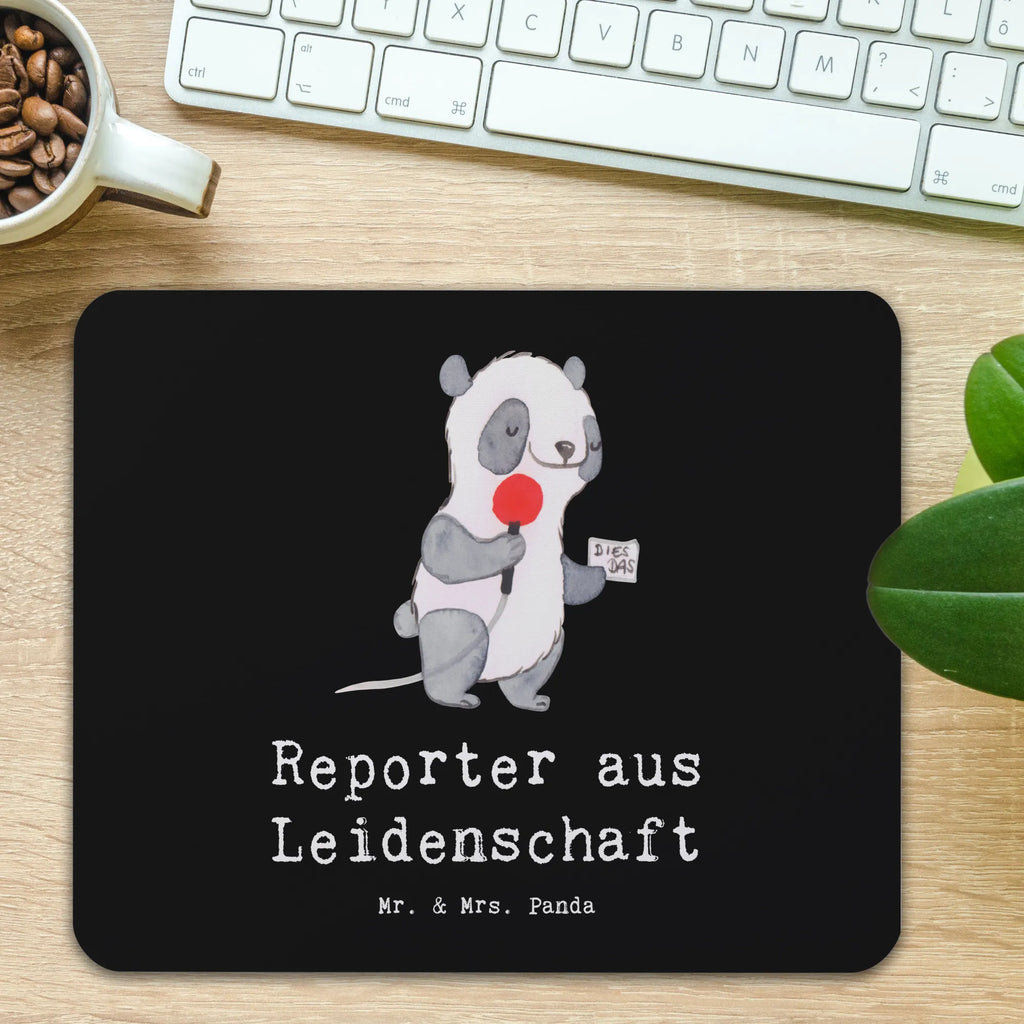 Mouse mat Reporter Passion Student, Pad, Mouse, Work, Study, Motif, Office, fun, Mouse Pad, Print, Gift, mousepad, PC, saying, gift, gift idea, best, farewell gift, passing exam, anniversary, retirement, promotion, job start, sayings, funny, profession