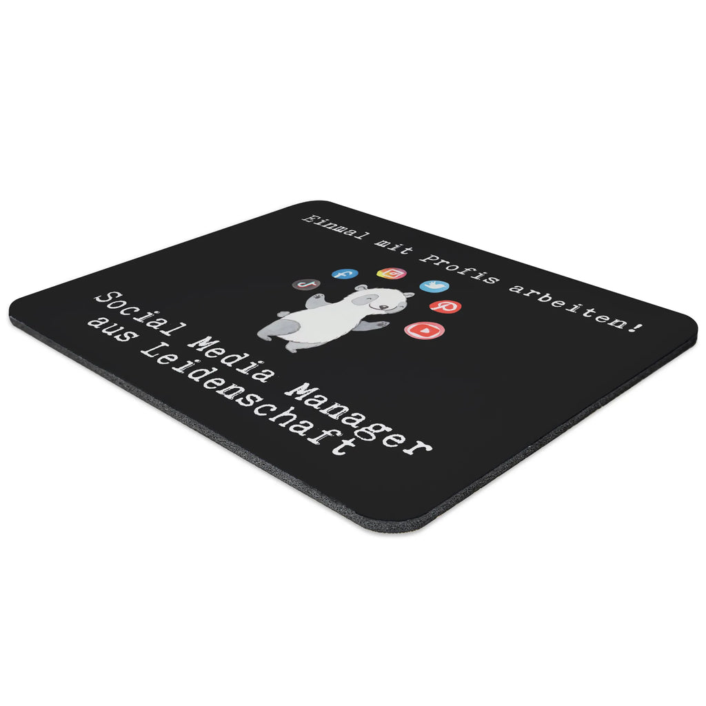 Mouse mat Social Media Manager Passion Work, Print, PC, Mouse Pad, Gift, mousepad, saying, Office, fun, Motif, Study, Mouse, Student, Pad, gift, gift idea, best, farewell gift, passing exam, anniversary, retirement, promotion, job start, sayings, funny, profession