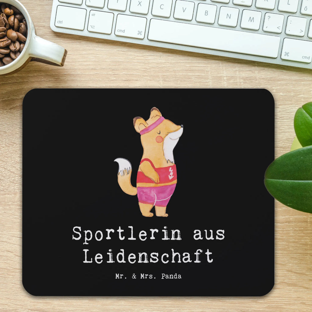 Mouse mat female athlete Passion Study, fun, Mouse Pad, Work, Print, PC, Office, saying, Pad, Gift, Mouse, mousepad, Student, Motif, gift, gift idea, best, farewell gift, passing exam, anniversary, retirement, promotion, job start, sayings, funny, profession