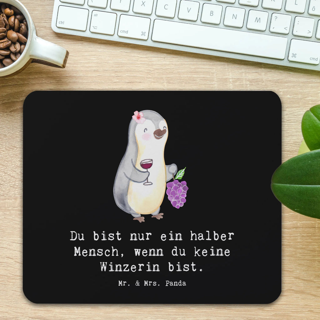 Mouse mat female winemaker Heart Print, saying, fun, Gift, Student, Pad, Mouse, Office, PC, Work, mousepad, Mouse Pad, Study, Motif, gift, gift idea, best, farewell gift, passing exam, anniversary, retirement, promotion, job start, sayings, funny, profession