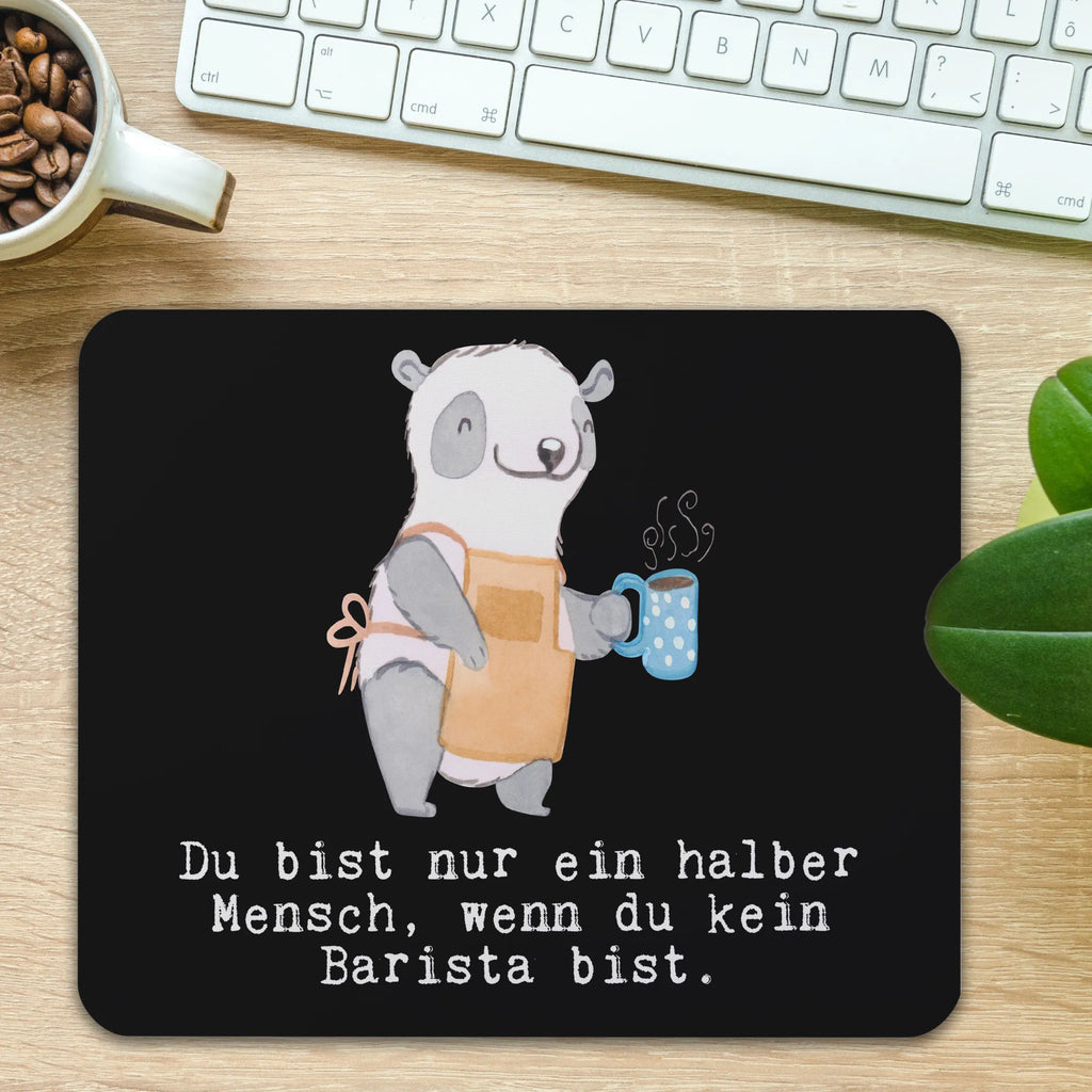 Podkładka pod mysz Barista serce Büroausstattung, Arbeitszimmer, Mausunterlage, Computer zubehör, Einzigartiges Mauspad, PC Zubehör, Designer Mauspad, Mousepad, Mauspad Büro, Mauspad, Beruf, Ausbildung, Jubiläum, Abschied, Rente, Kollege, Kollegin, Geschenk, Schenken, Arbeitskollege, Mitarbeiter, Firma, Danke, Dankeschön, Barista, Eröffnung Cafe, Kaffee