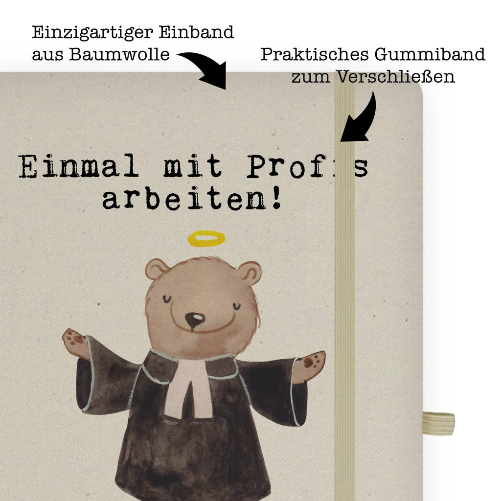 Cotton notebook Religious Teacher Passion notepad, writing book, notebook, notes, diary, journal, address book, sketchbook, entry book, gift, gift idea, best, farewell gift, passing exam, anniversary, retirement, promotion, job start, sayings, funny, profession