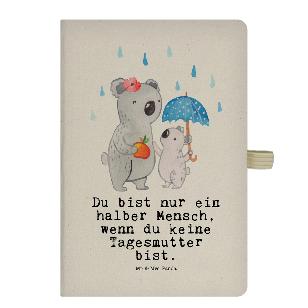 Cotton notebook childminder Heart writing book, address book, notepad, diary, sketchbook, journal, notes, entry book, notebook, gift, gift idea, best, farewell gift, passing exam, anniversary, retirement, promotion, job start, sayings, funny, profession