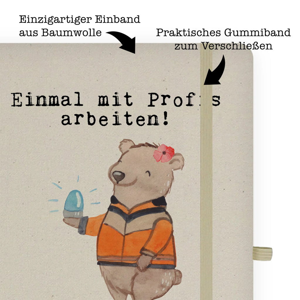 Cotton notebook Paramedic Passion notepad, sketchbook, diary, journal, notebook, notes, entry book, writing book, address book, gift, gift idea, best, farewell gift, passing exam, anniversary, retirement, promotion, job start, sayings, funny, profession