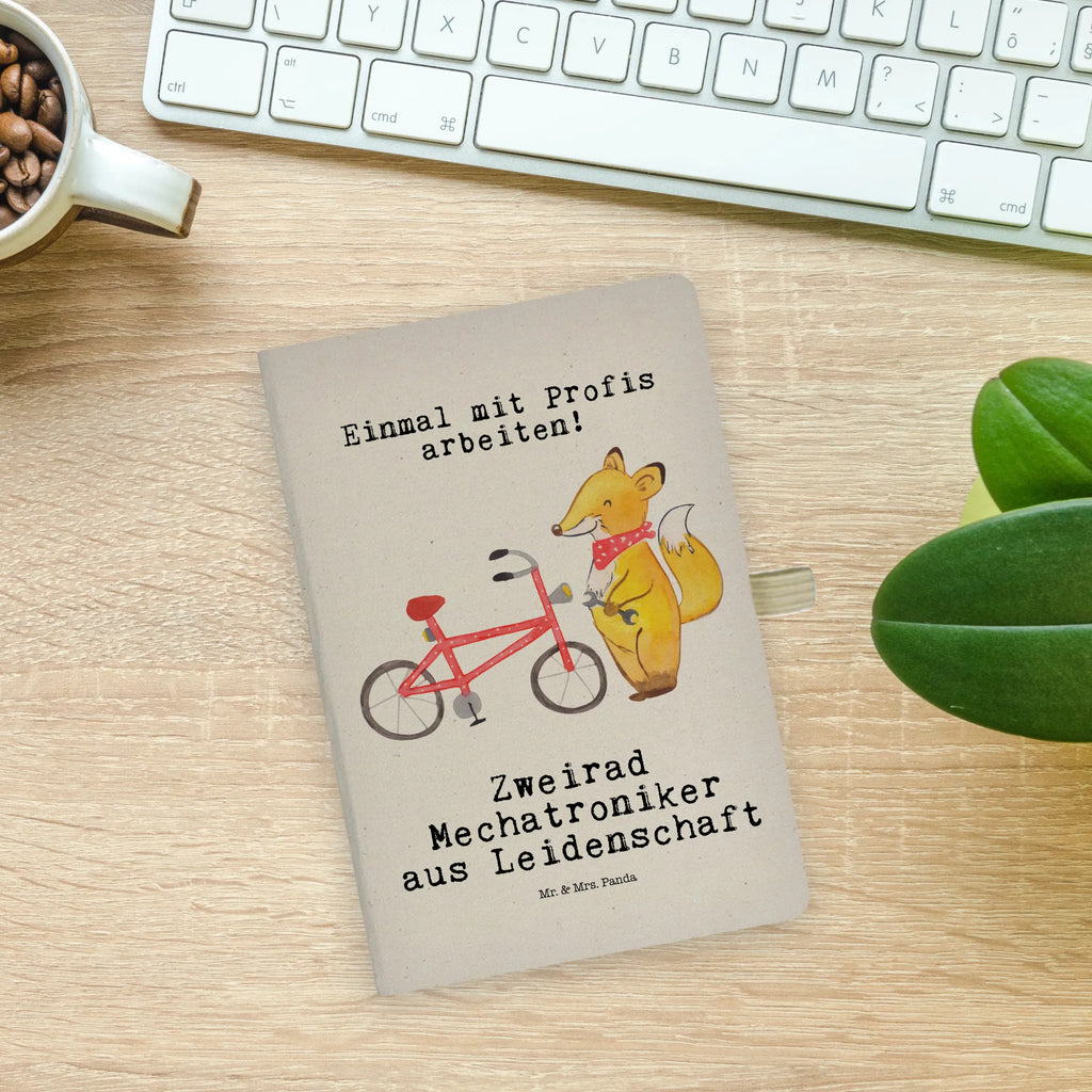 Cotton notebook Bicycle Mechanic Passion diary, notepad, notebook, sketchbook, journal, writing book, address book, notes, entry book, gift, gift idea, best, farewell gift, passing exam, anniversary, retirement, promotion, job start, sayings, funny, profession