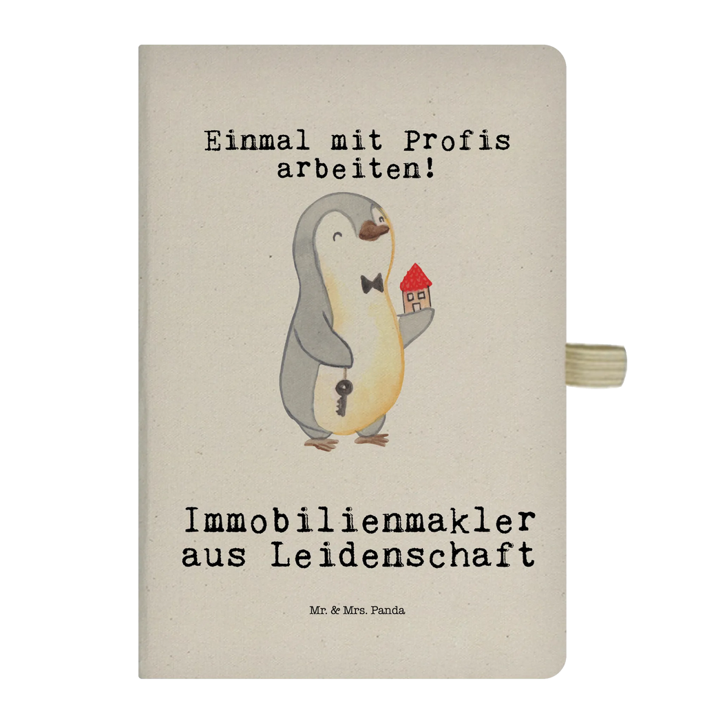 Cotton notebook Real Estate Agent Passion sketchbook, writing book, journal, notes, diary, notebook, address book, notepad, entry book, gift, gift idea, best, farewell gift, passing exam, anniversary, retirement, promotion, job start, sayings, funny, profession