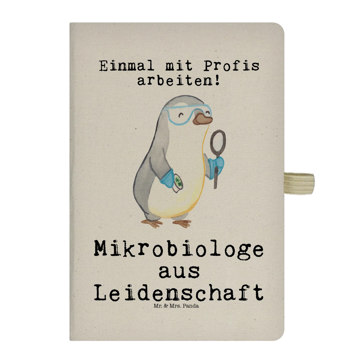 Bawełniany notes DIN A5 Mikrobiolog pasja Zawód, Wykształcenie, Jubileusz, Pożegnanie, Emerytura, Kolega, Koleżanka, Prezent, Dawać, Pracownik, Współpracownik, Firma, Dziękuję, Dziękuję bardzo