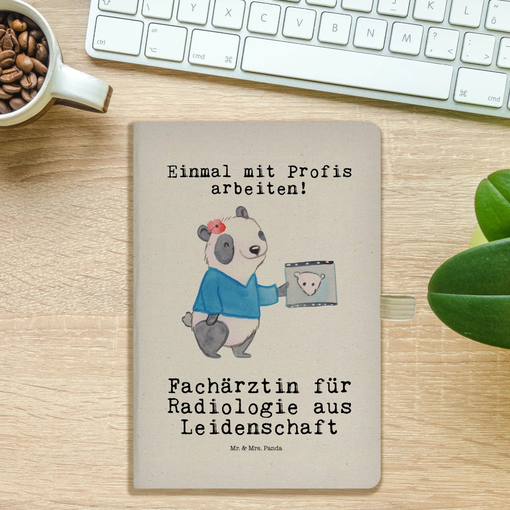 Bawełniany notatnik DIN A4 Specjalistka radiologii Pasja Zawód, Wykształcenie, Jubileusz, Pożegnanie, Emerytura, Kolega, Koleżanka, Prezent, Dawać, Pracownik, Współpracownik, Firma, Dziękuję, Dziękuję bardzo