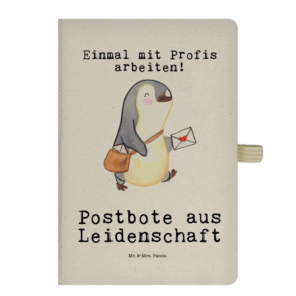 Cotton notebook Postman passion writing book, sketchbook, journal, diary, notebook, notes, address book, notepad, entry book, gift, gift idea, best, farewell gift, passing exam, anniversary, retirement, promotion, job start, sayings, funny, profession