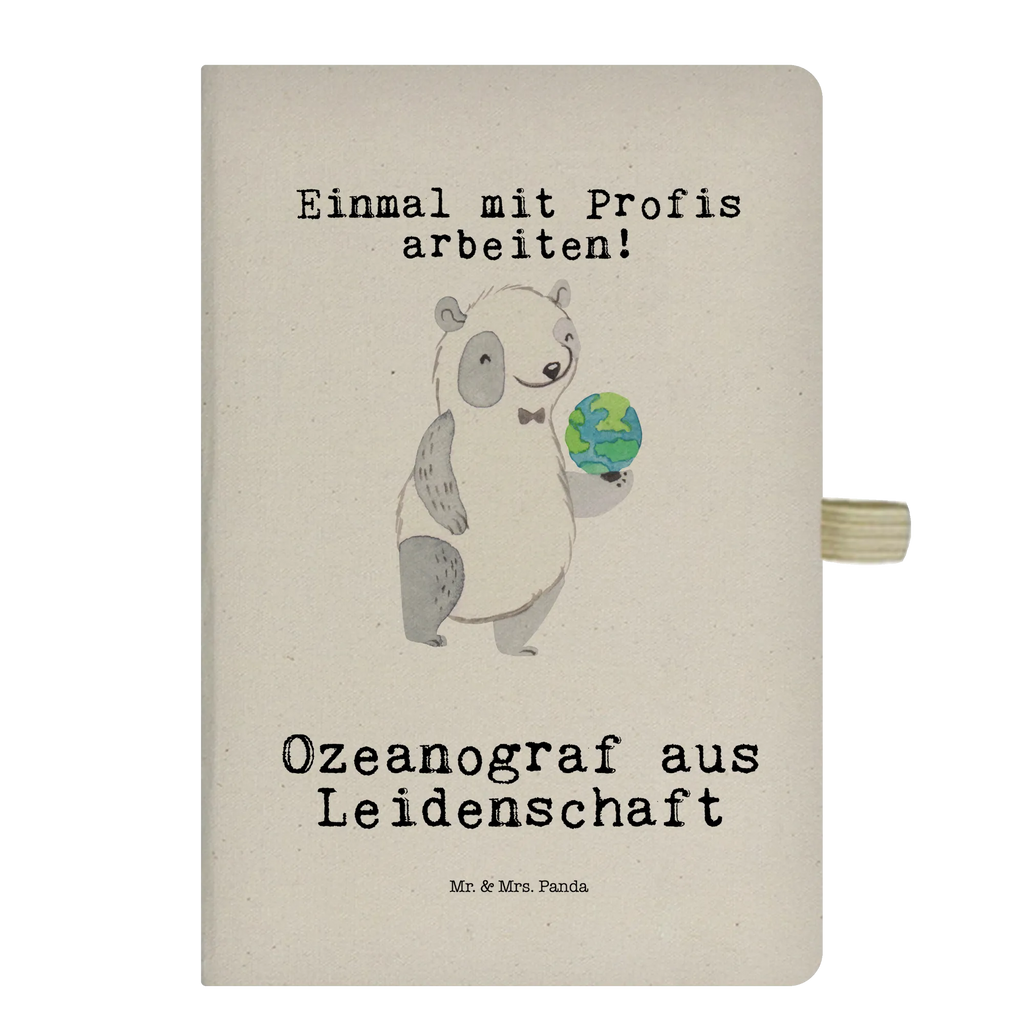 Cotton notebook Oceanographer Passion notepad, notes, address book, entry book, notebook, writing book, diary, sketchbook, journal, gift, gift idea, best, farewell gift, passing exam, anniversary, retirement, promotion, job start, sayings, funny, profession