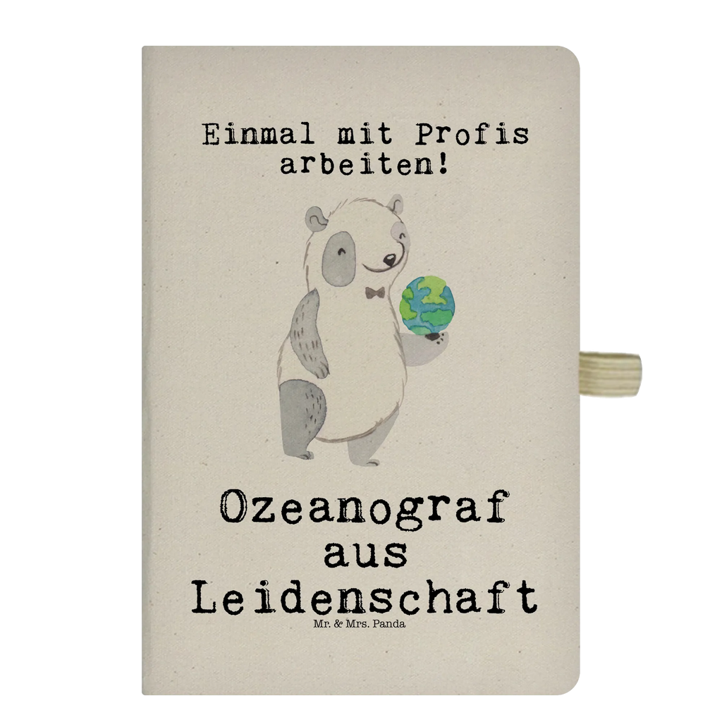 Cotton notebook Oceanographer Passion notepad, notes, address book, entry book, notebook, writing book, diary, sketchbook, journal, gift, gift idea, best, farewell gift, passing exam, anniversary, retirement, promotion, job start, sayings, funny, profession