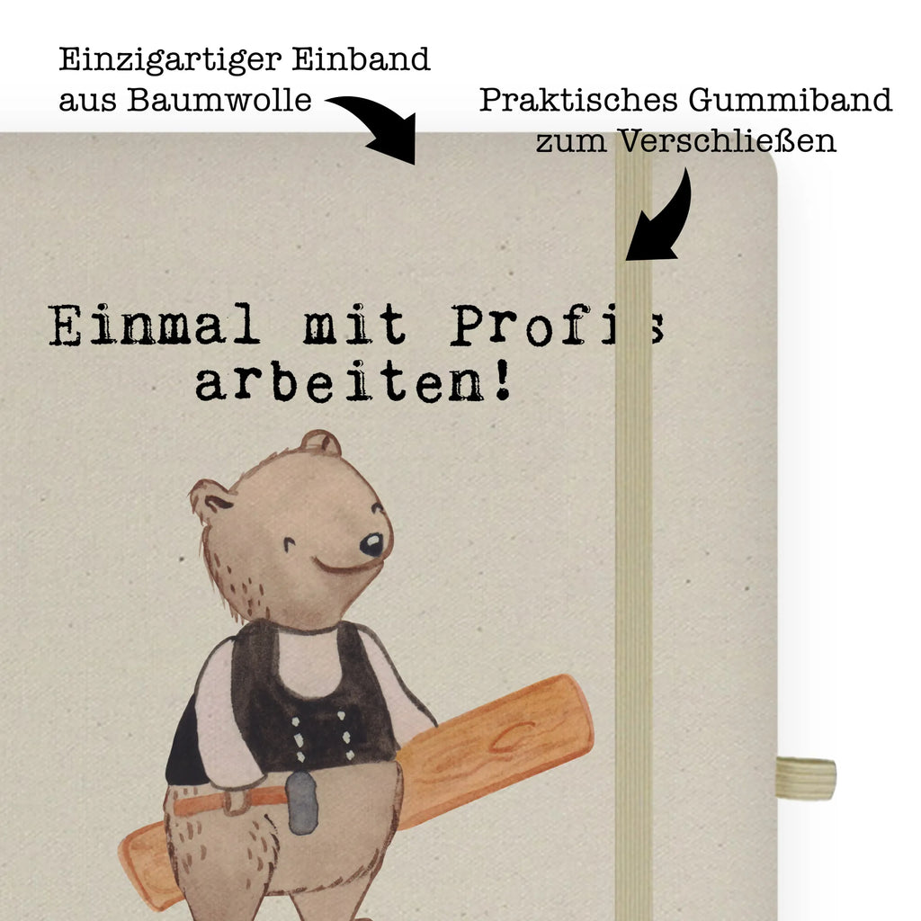 Cotton notebook Carpenter Passion notes, diary, writing book, address book, entry book, notepad, journal, notebook, sketchbook, gift, gift idea, best, farewell gift, passing exam, anniversary, retirement, promotion, job start, sayings, funny, profession