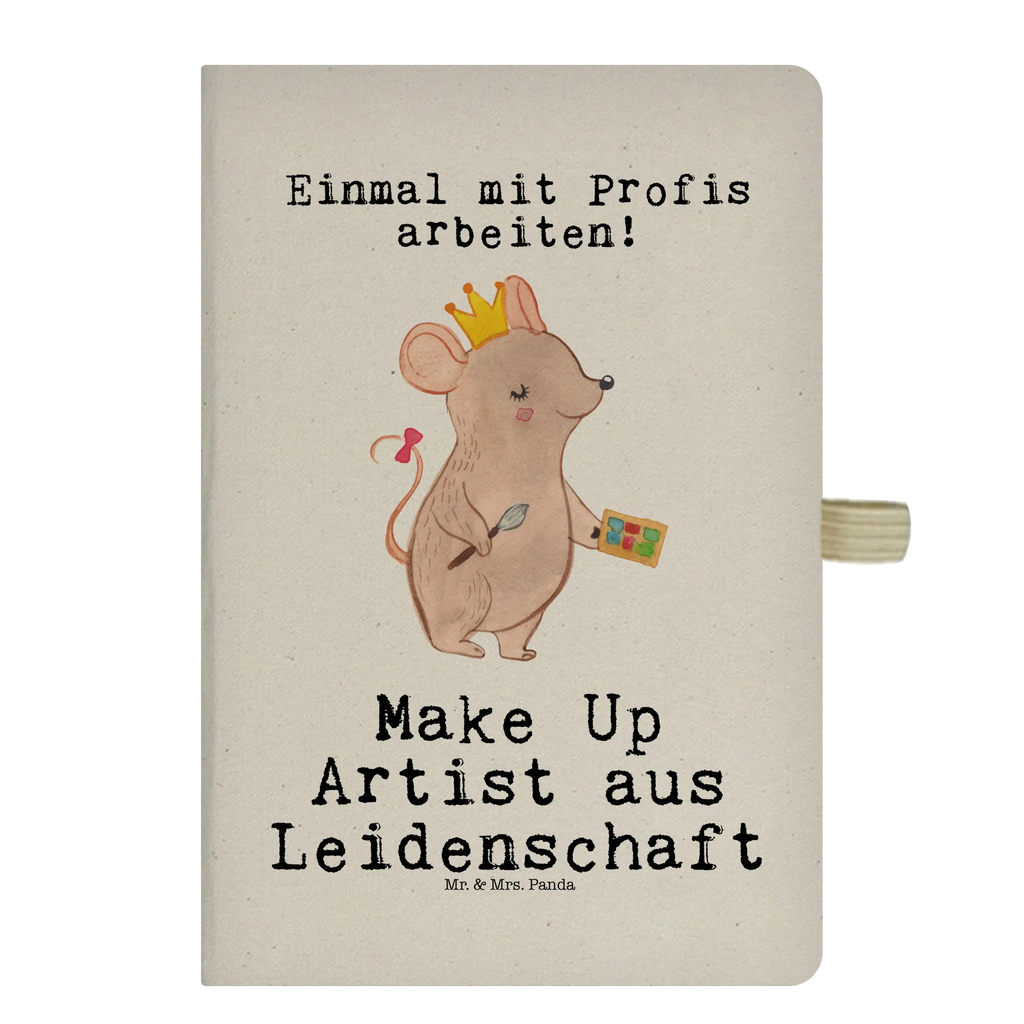 Cotton notebook Make Up Artist Passion writing book, journal, entry book, notepad, notes, diary, address book, sketchbook, notebook, gift, gift idea, best, farewell gift, passing exam, anniversary, retirement, promotion, job start, sayings, funny, profession